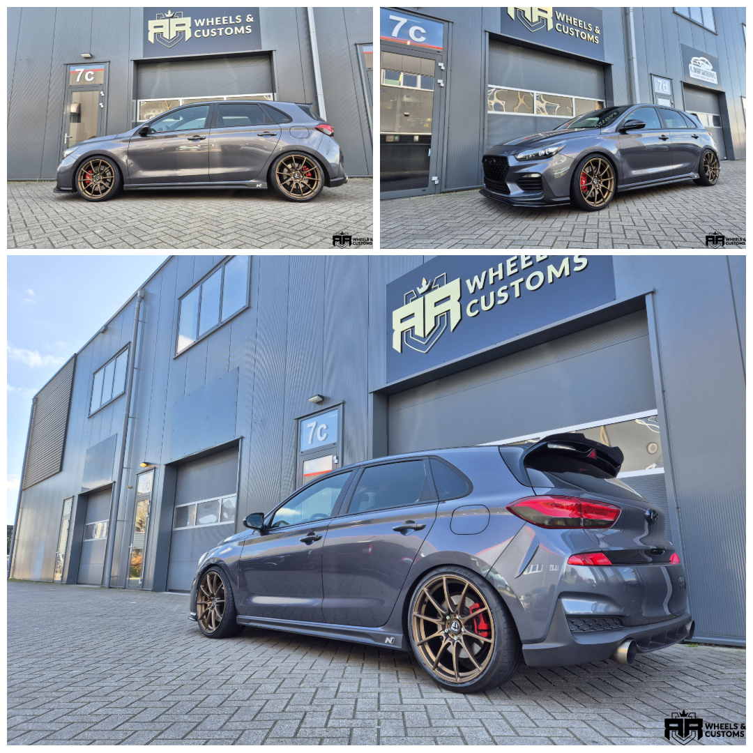 Huyndai I30N 2019 - 19 inch Tomason TN25 Matt Bronze - 8.5J ET45