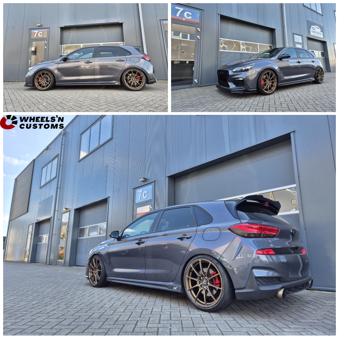 Huyndai I30N 2019 - 19 inch Tomason TN25 Matt Bronze - 8.5J ET45