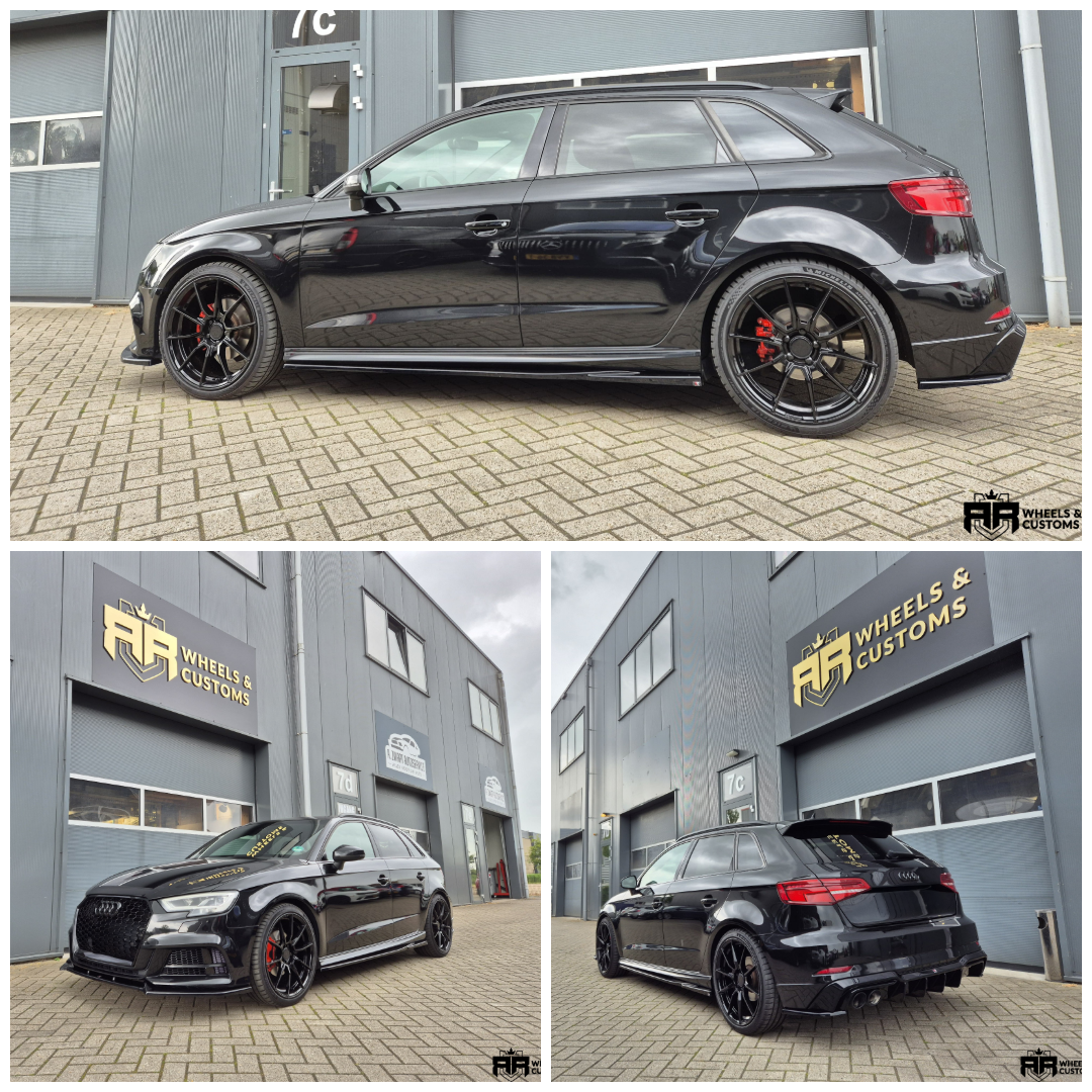 Audi A3 8V voorzien van Maxton Design onderdelen