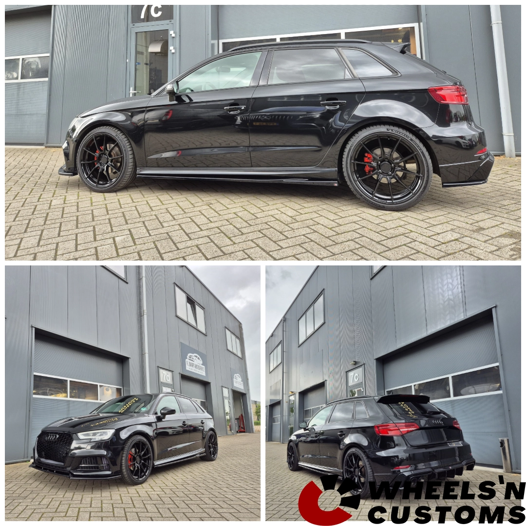 Audi A3 8V voorzien van Maxton Design onderdelen