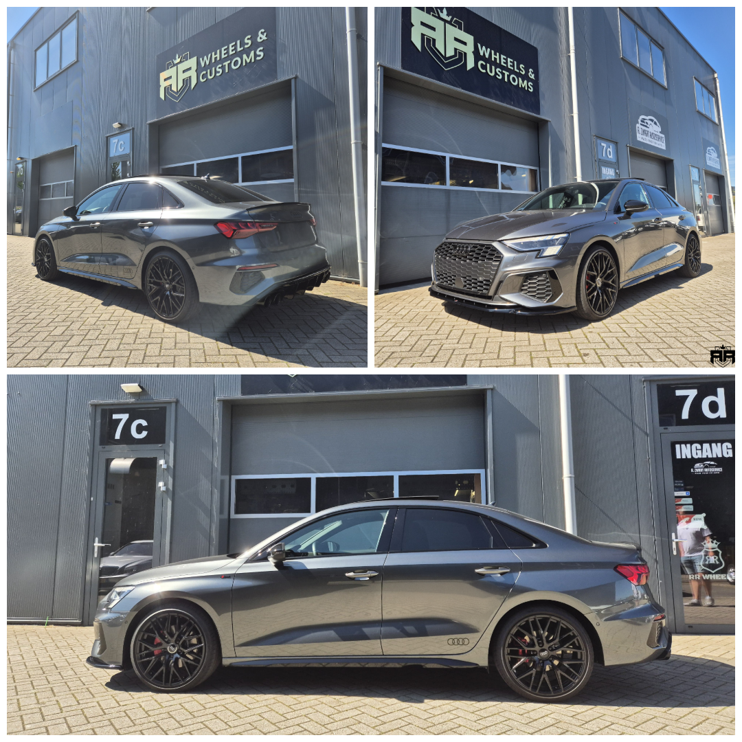 Audi A3 Limousine voorzien van Maxton Design onderdelen
