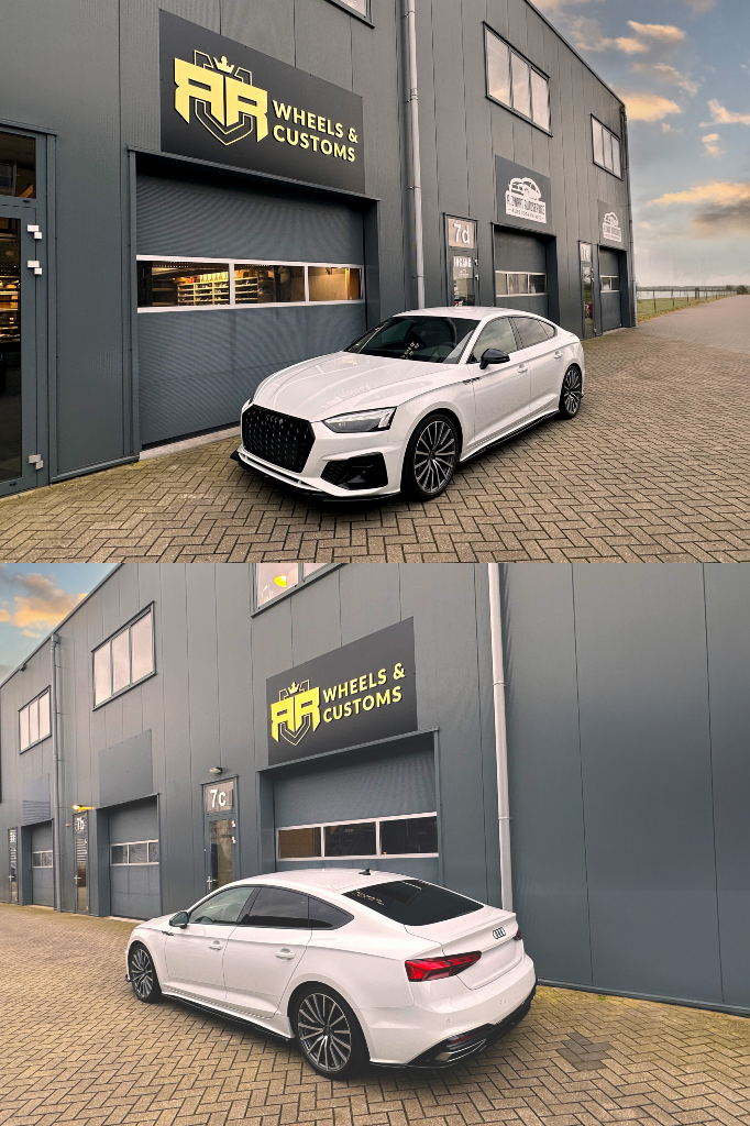 Audi A5 S-Line voorzien van Maxton Design onderdelen
