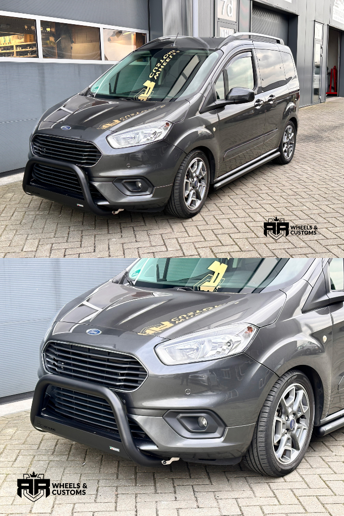 Bullbar / Pushbar Transit Courier 2018-2024 â  Set Side Steps Transit Courier 2018-2024