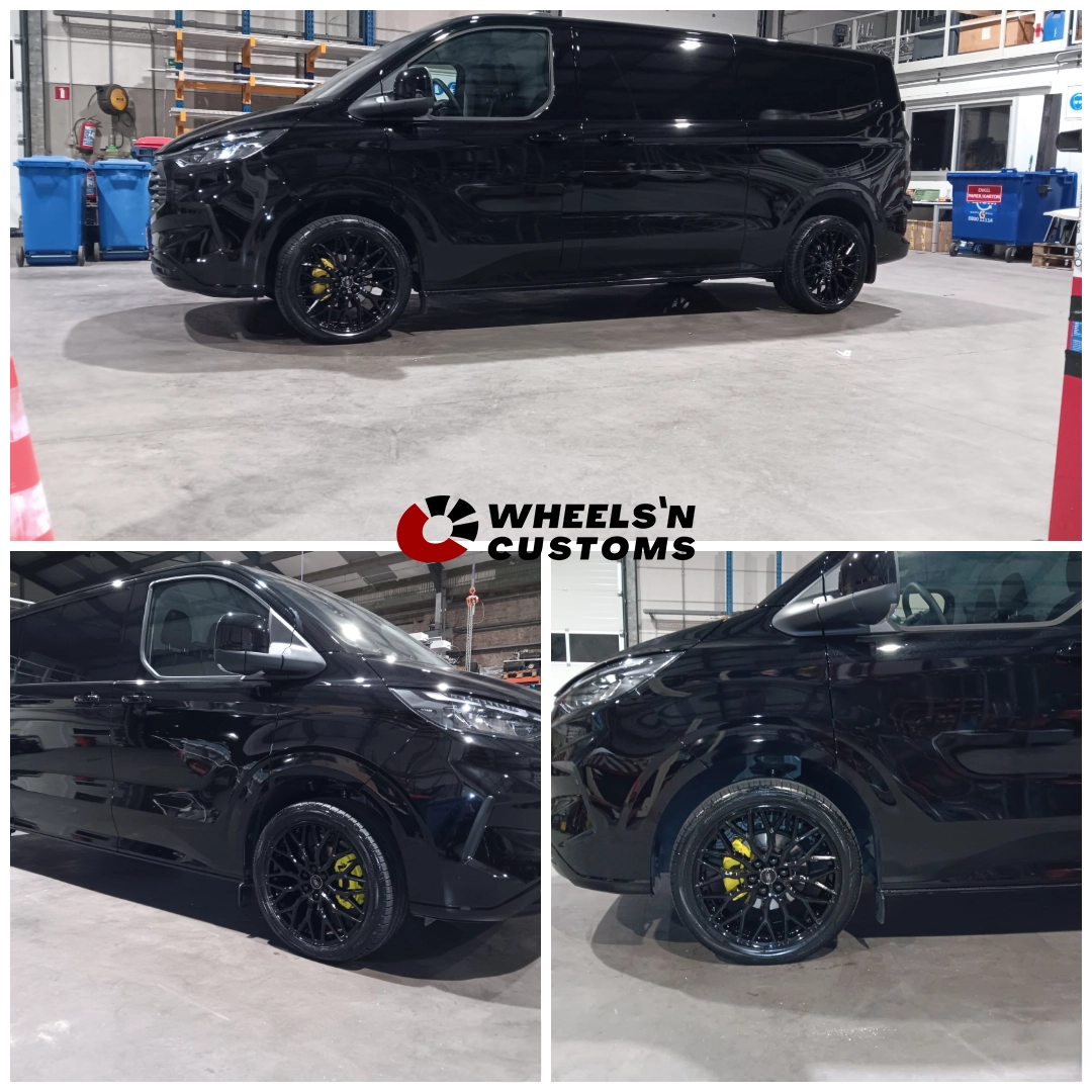 Ford Transit Custom 2024 -  20 inch Velocity VC1 Gloss Black - 6 x 120 8J ET48