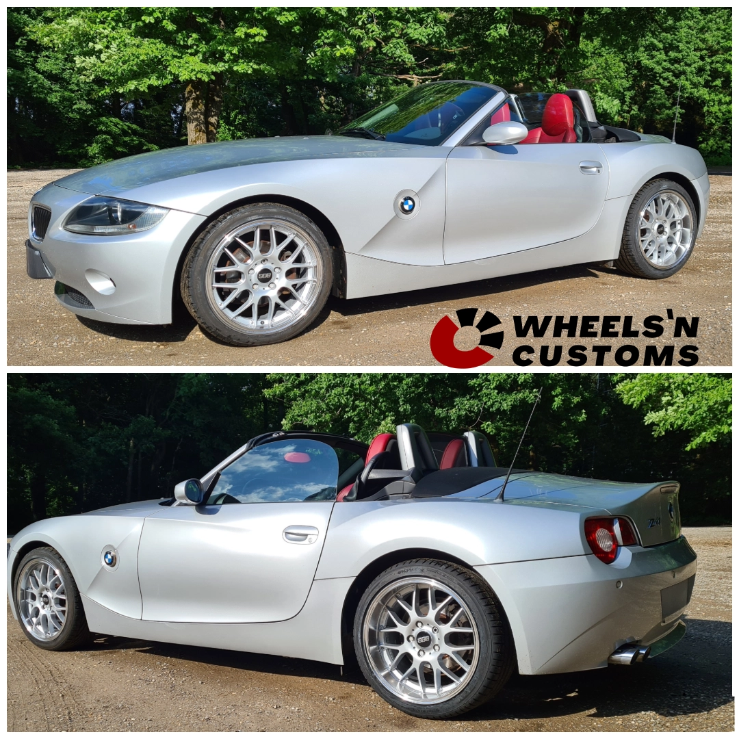 BMW Z4 - 18 inch BBS breedset - 8J ET35 + 9J ET38