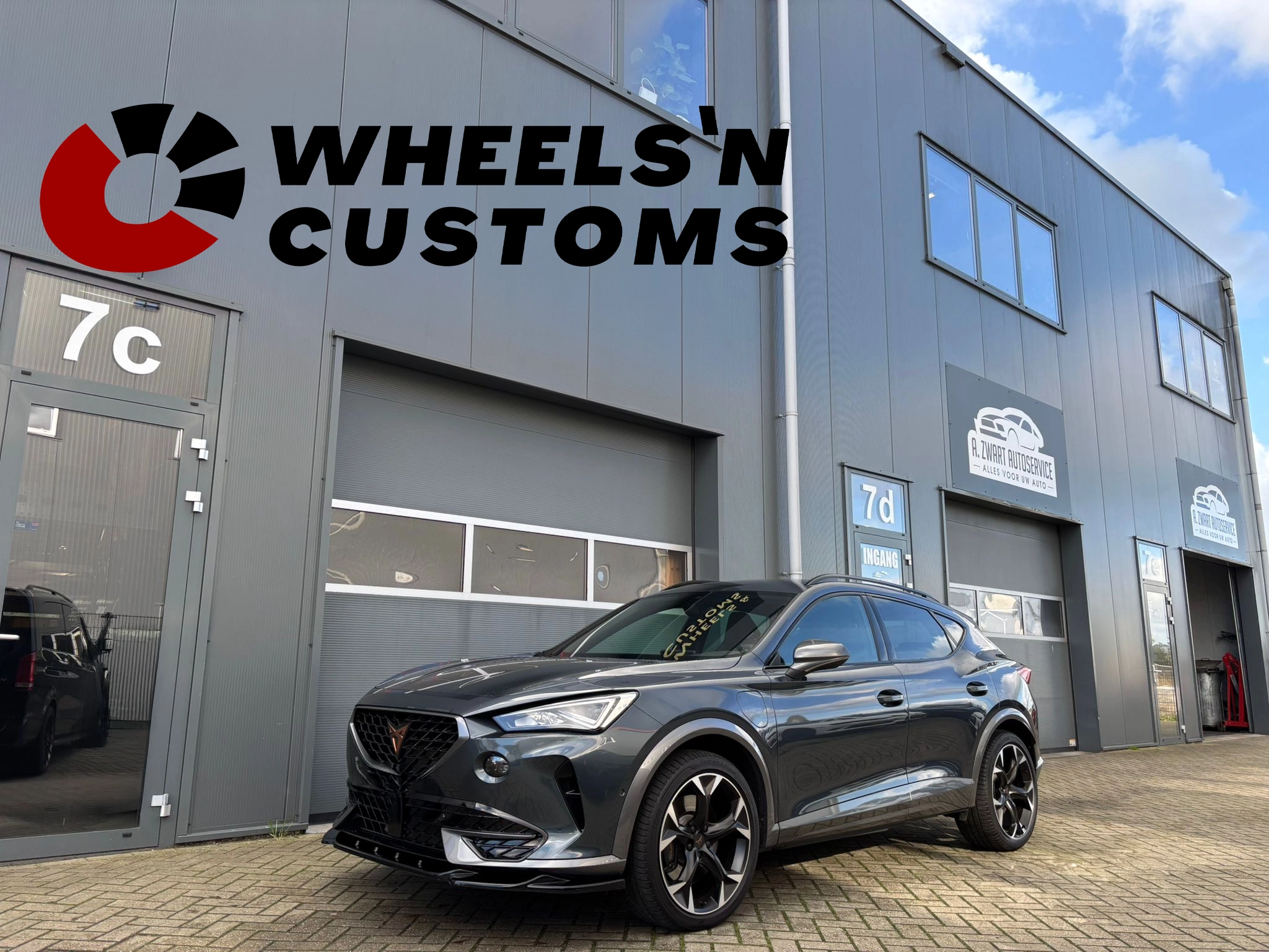 Cupra Formentor - Maxton Design bumperlip 