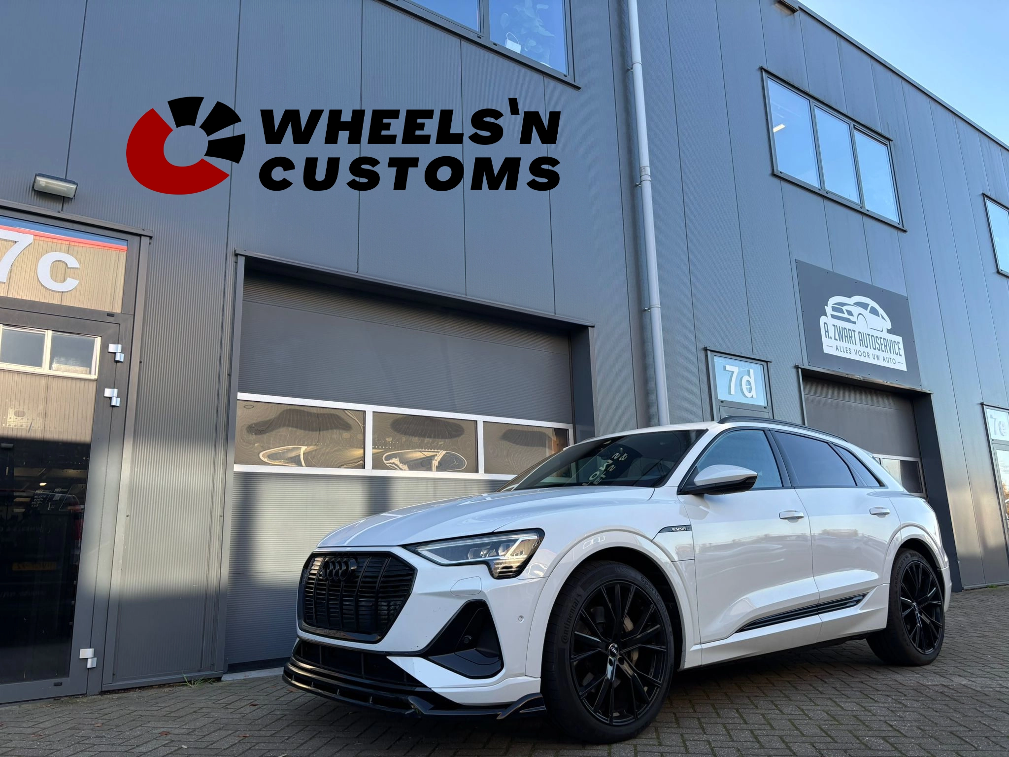 Audi E-Tron - Maxton Design bumperlip