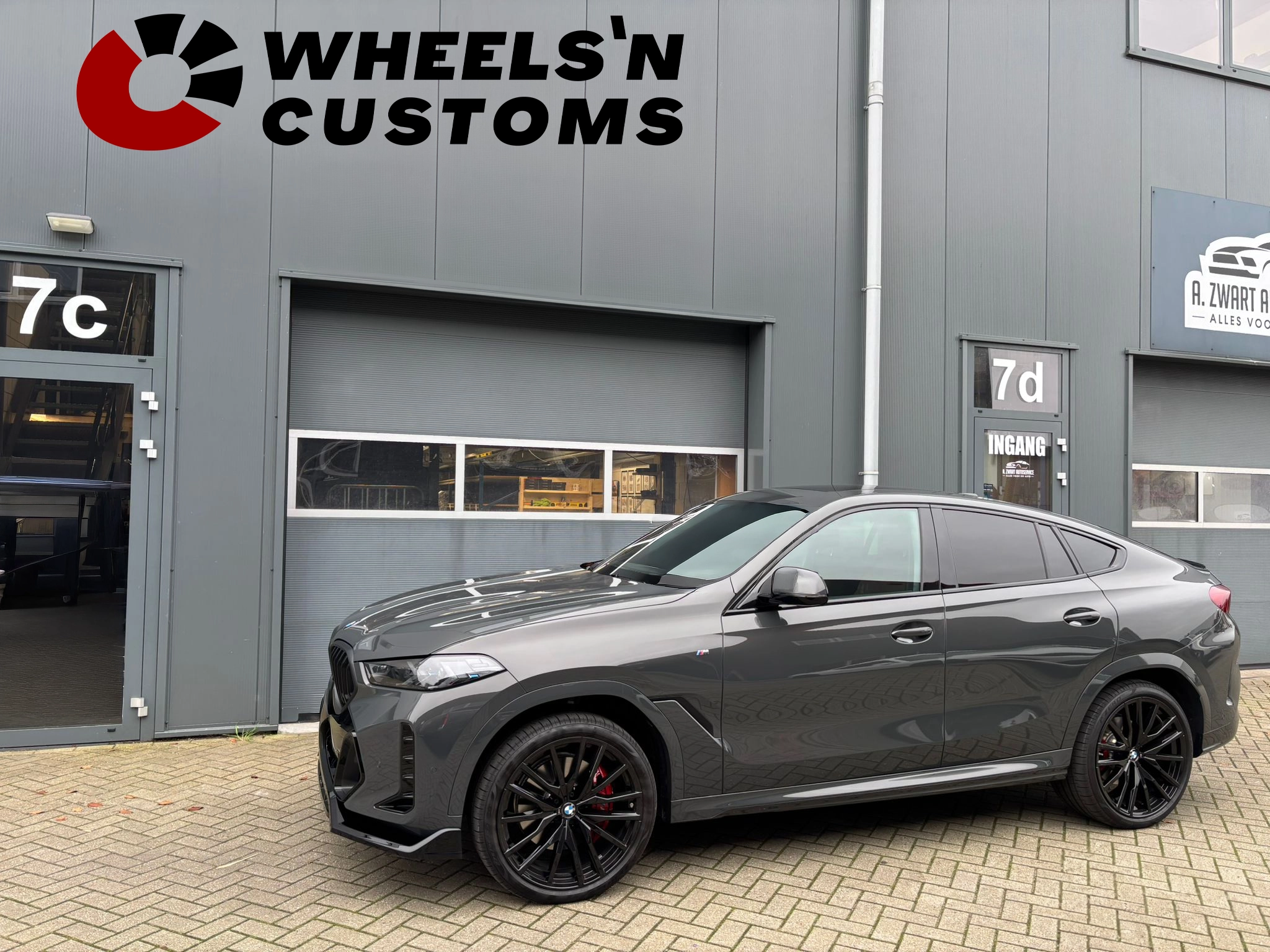 BMW X6 - Maxton Design bumperlip