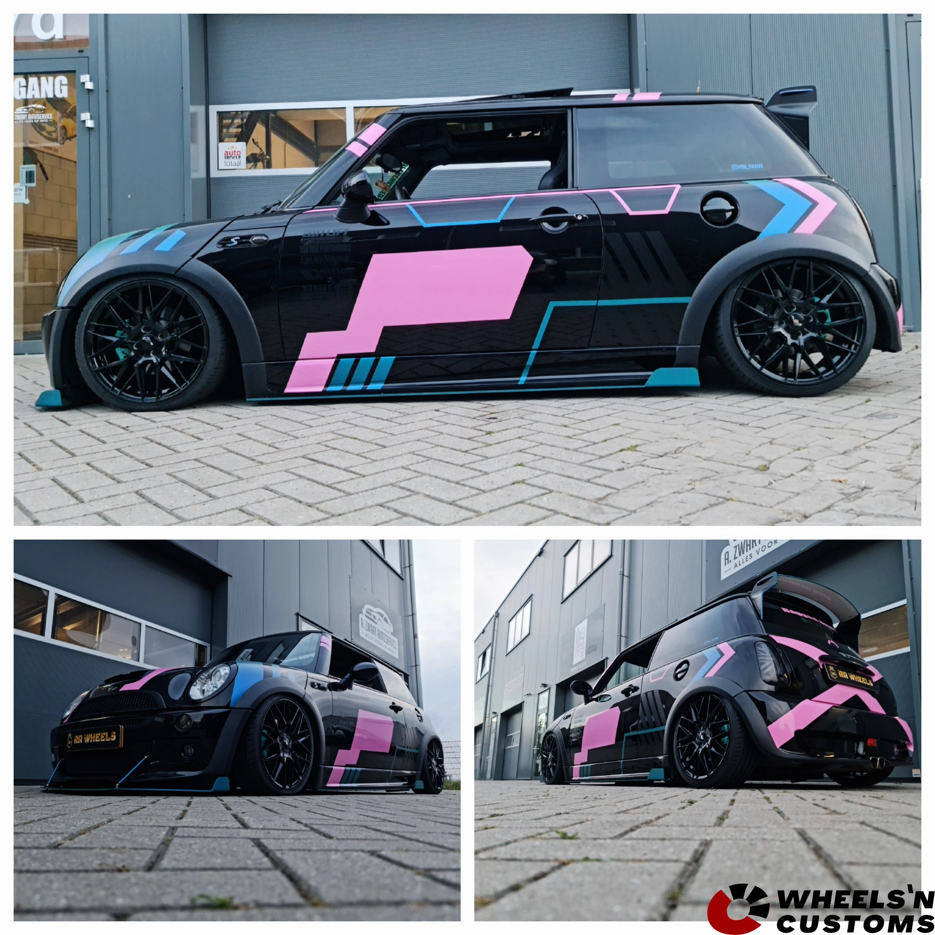 Mini Cooper - 17 inch Japan Racing JR28 - 4x100 7J ET45
