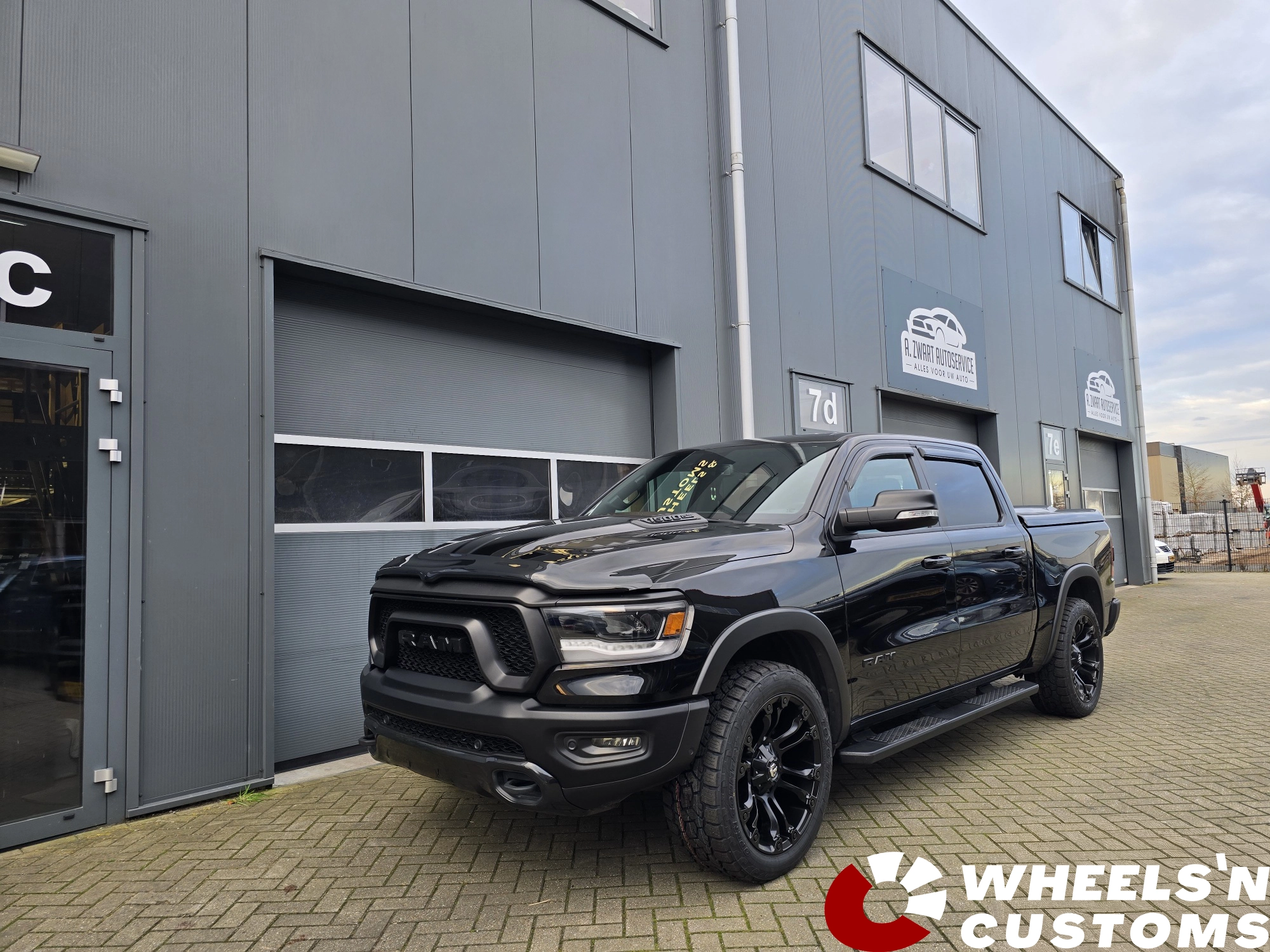 Dodge Ram 2019 - FUEL D560 VAPOR Matte black 22