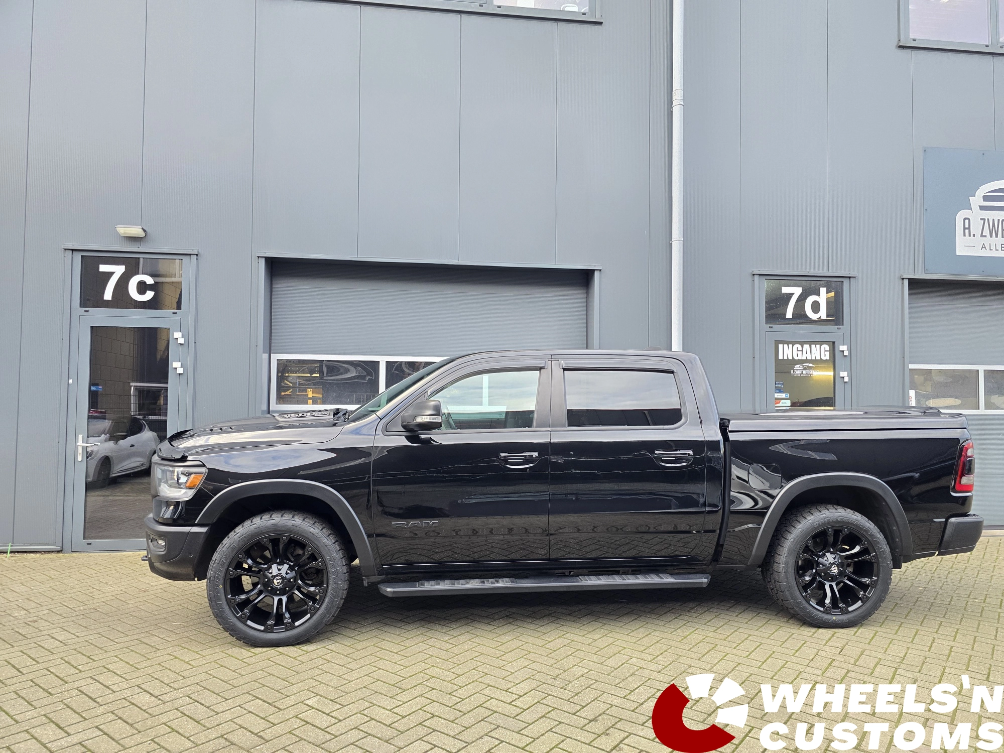 Dodge Ram 2019 - FUEL D560 VAPOR Matte black 22