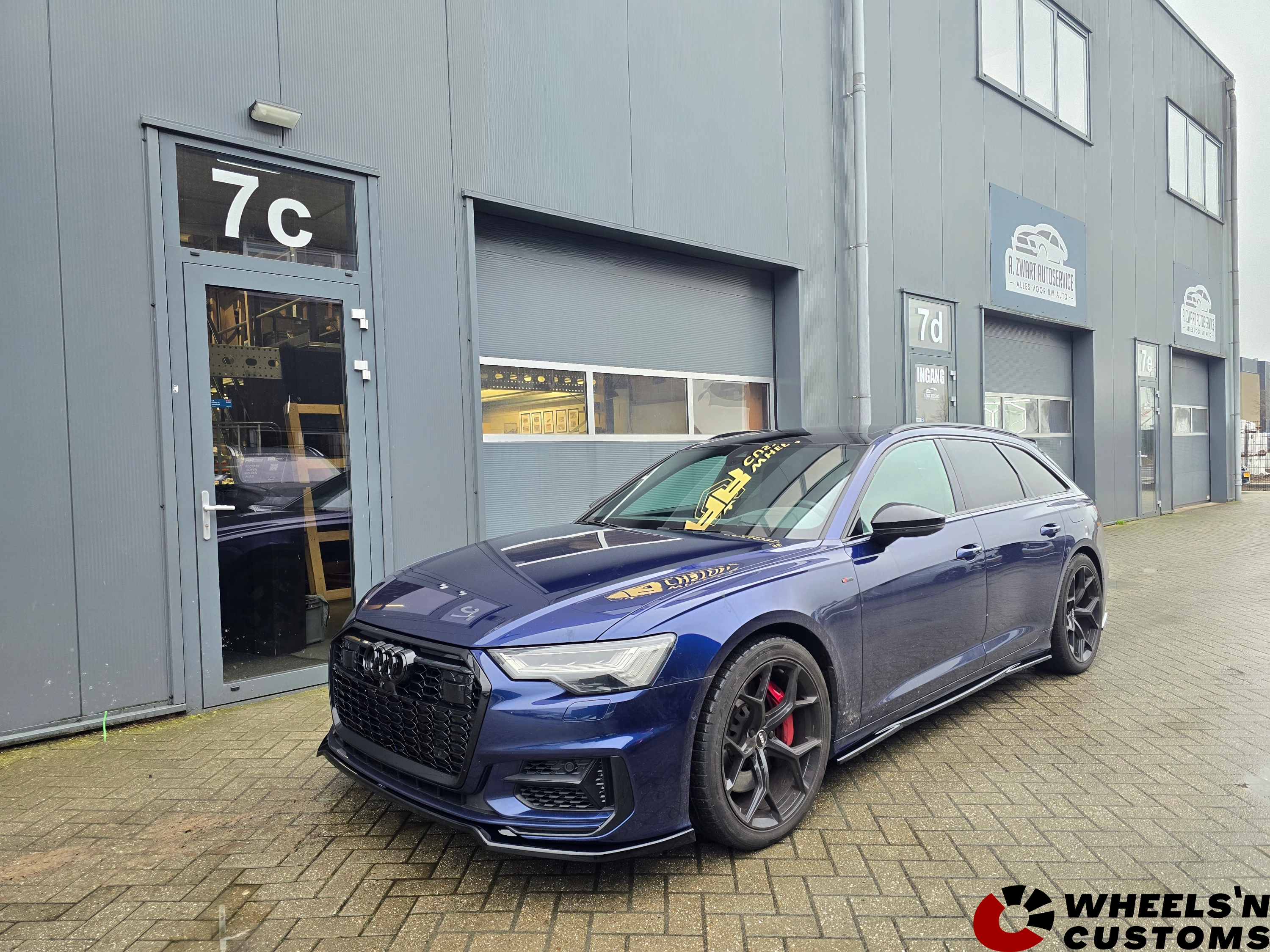Audi A6 C8 - Voorzien van Maxton Design onderdelen
