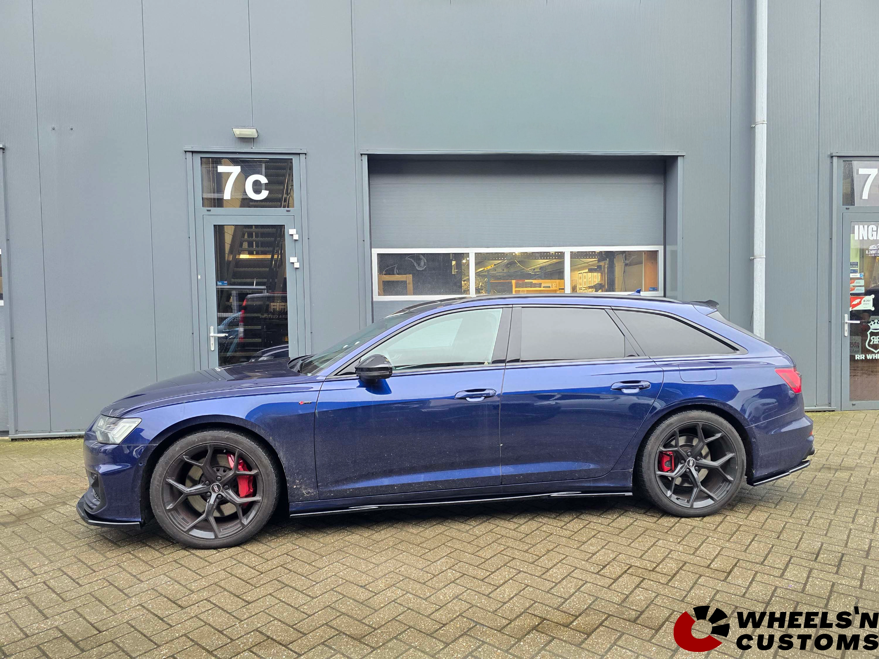 Audi A6 C8 - Voorzien van Maxton Design onderdelen