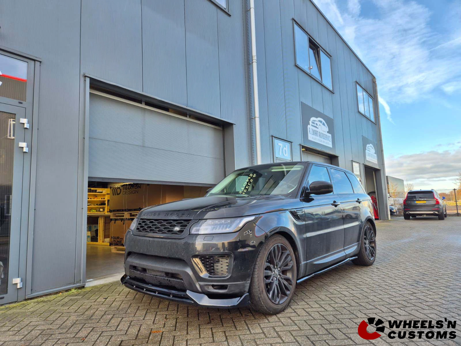 Range Rover Sport Mk2 - Voorzien van Maxton Design onderdelen