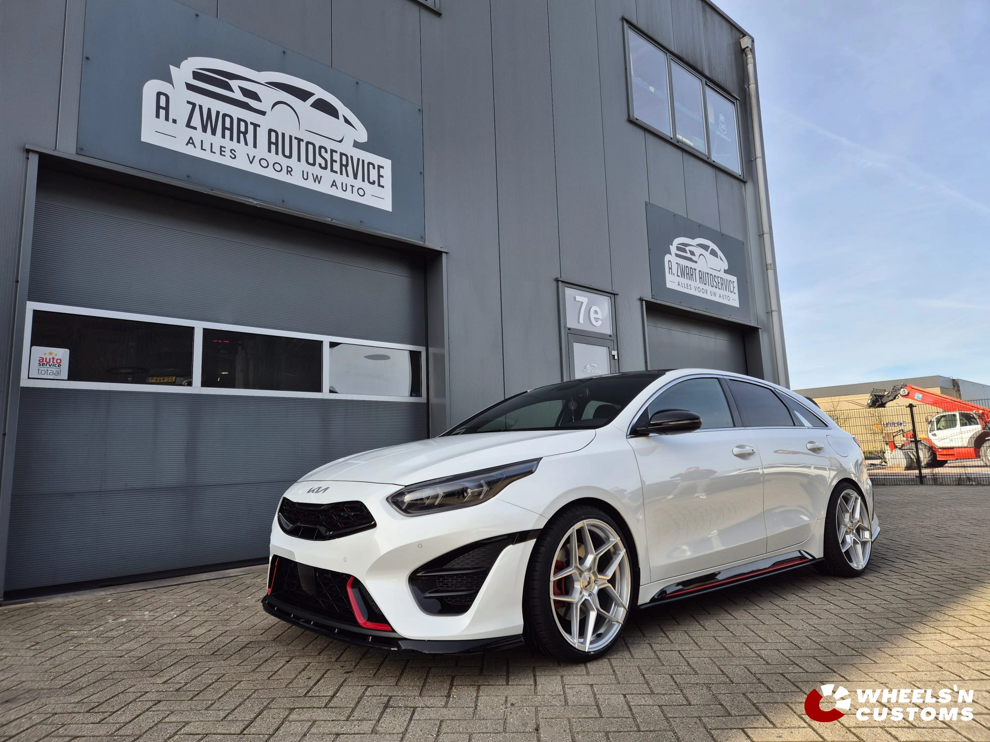 Kia Proceed GT - JR Wheels JR34 19x8.5 ET40 Custom PCD Silver Machined Face
