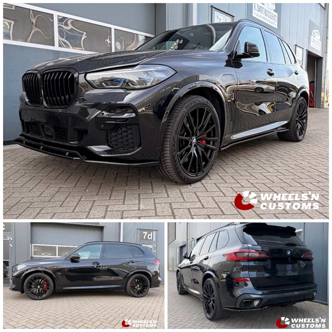 BMW X5 voorzien van Maxton Design onderdelen