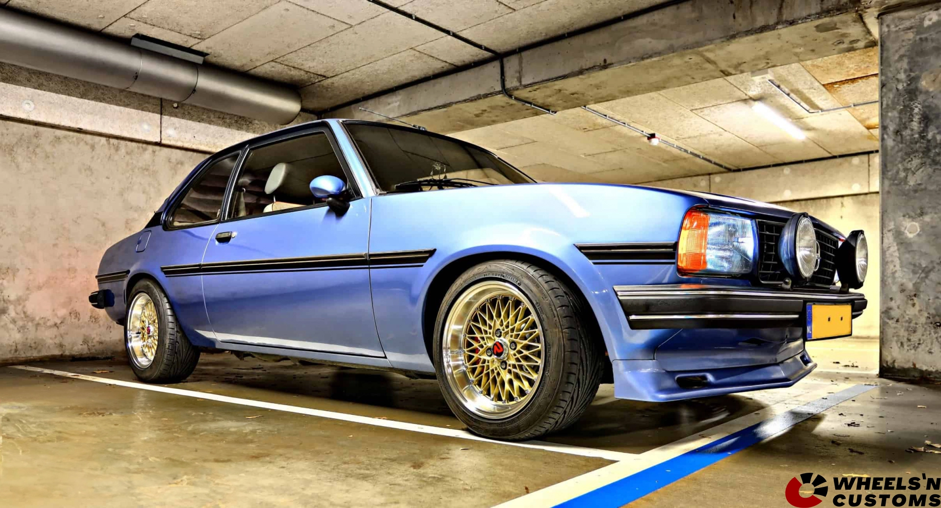 Opel Ascona B - 15 inch Romax wheels - 8J ET20