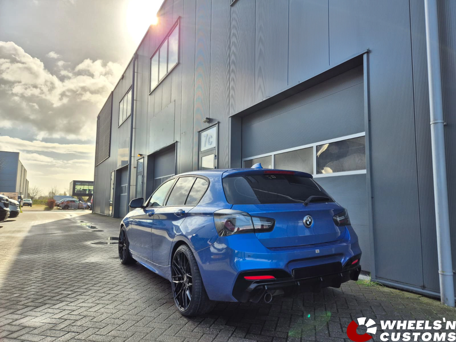  BMW 1-serie F20 19inch JR Wheels JR28 Gloss Black-5x120 8.5J ET40