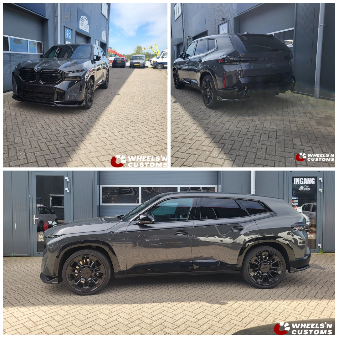BMW XM voorzien van Maxton Design onderdelen