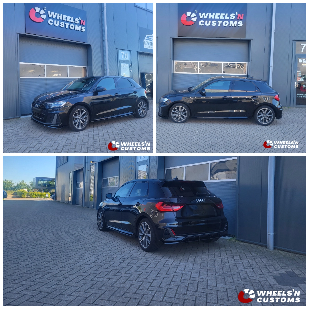 Audi A1 voorzien van INGO NOAK onderdelen