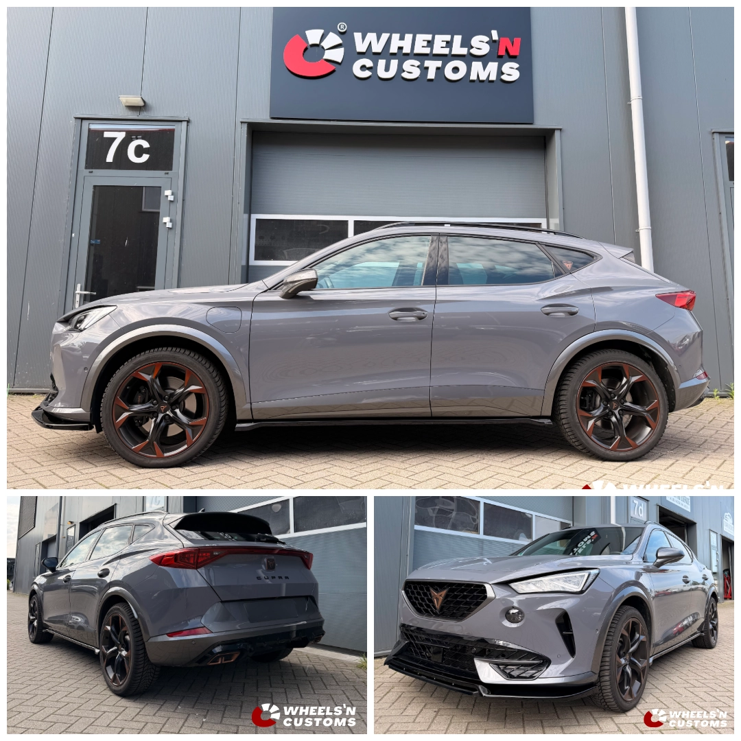 Cupra Formentor voorzien van Maxton Design onderdelen