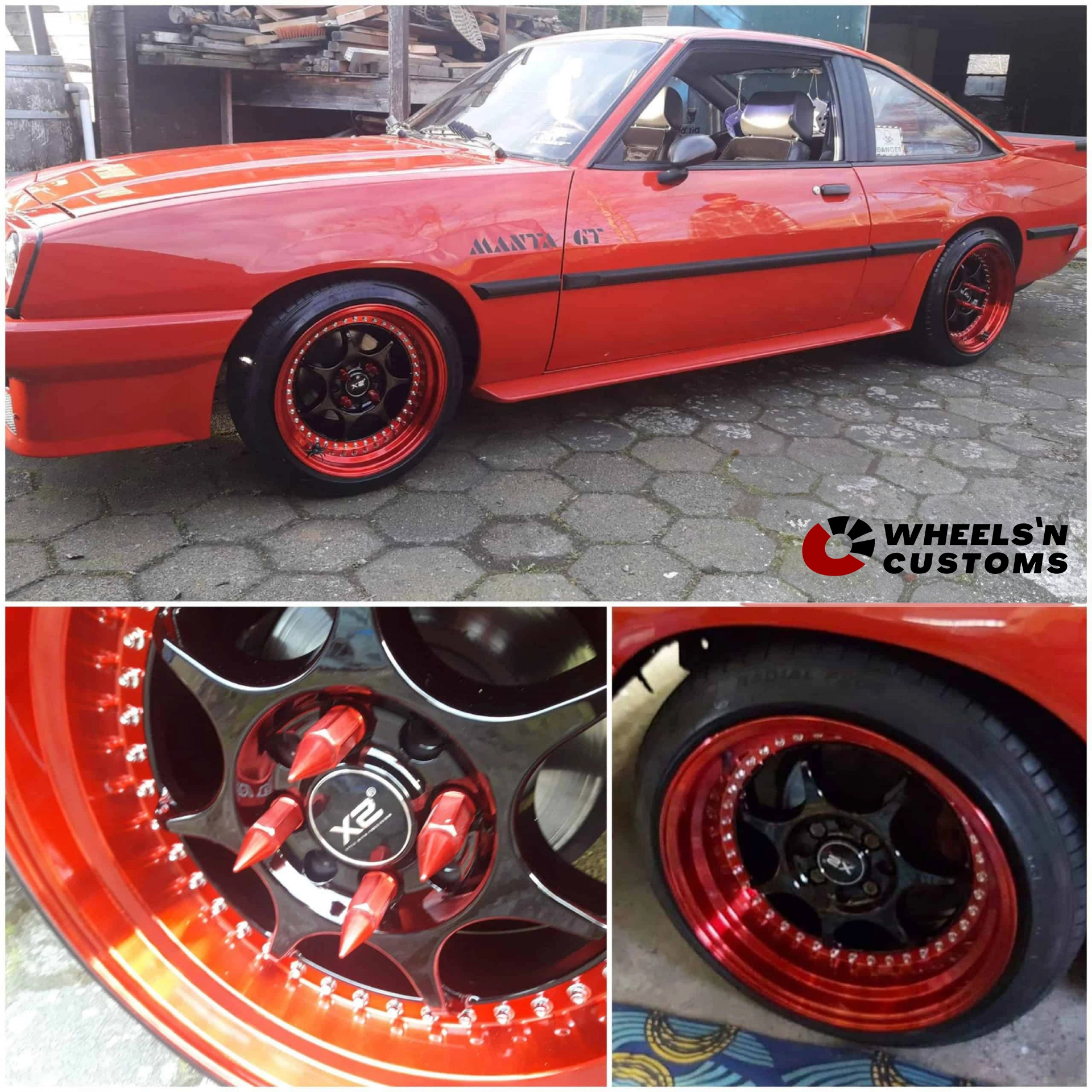 Opel Manta GT - 16 inch deepdish - 8,5J ET20