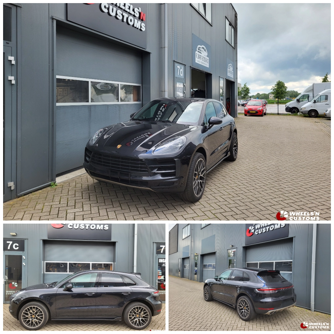 Porsche Macan voorzien van Maxton Design onderdelen