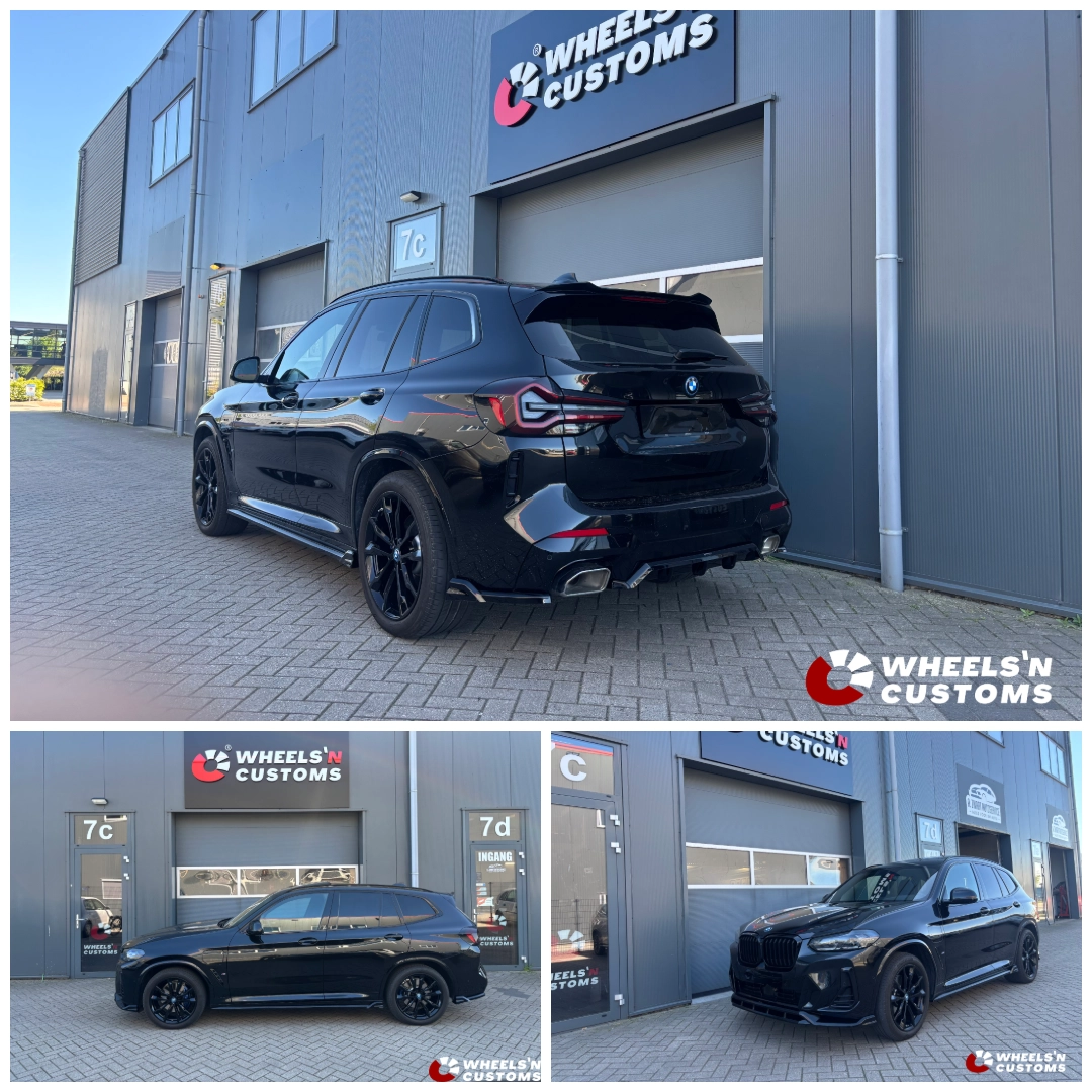 BMW X3  voorzien van Maxton Design onderdelen