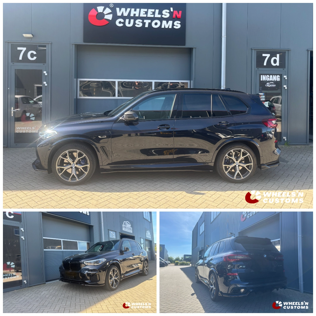 BMW X5  voorzien van Maxton Design onderdelen