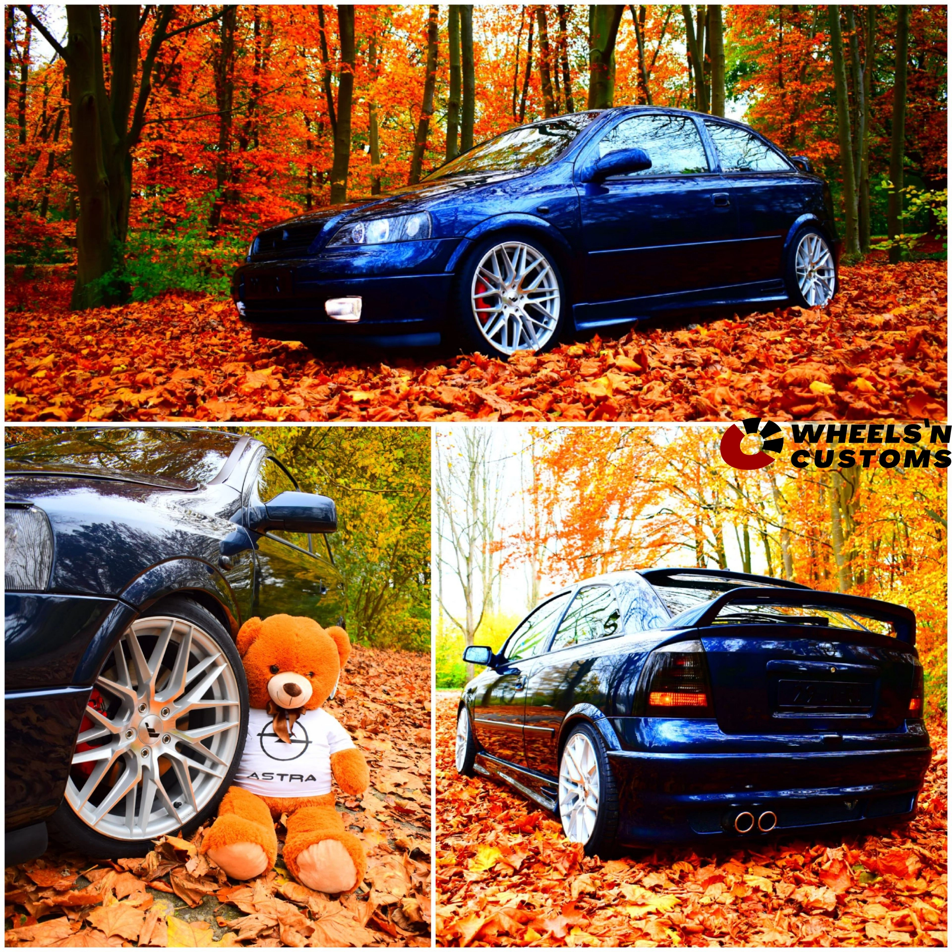 Opel Astra - 18 inch Japan Racing JR28 - 5x110 7.5J ET40 + 8.5J ET40