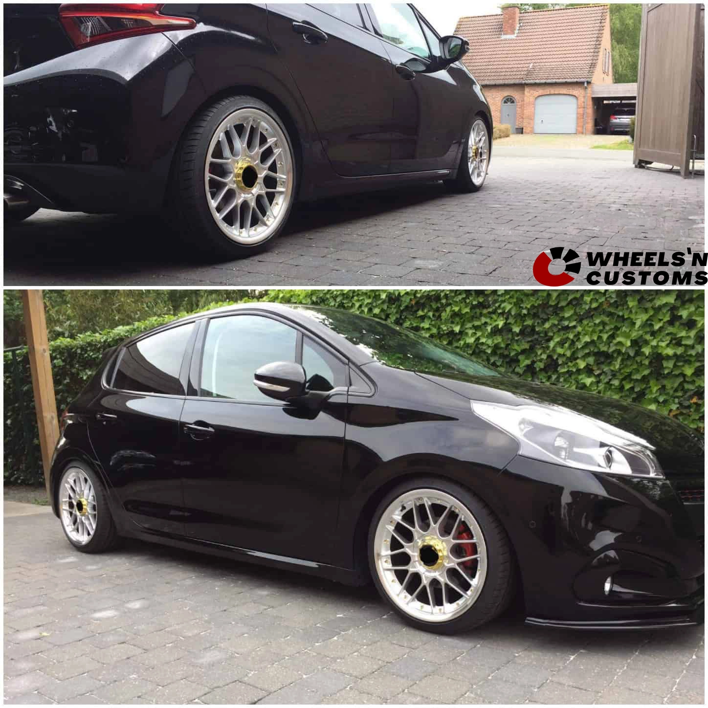 Peugeot 208 - 17 inch Exclusive concepts - 4x100/108 7.5J ET28