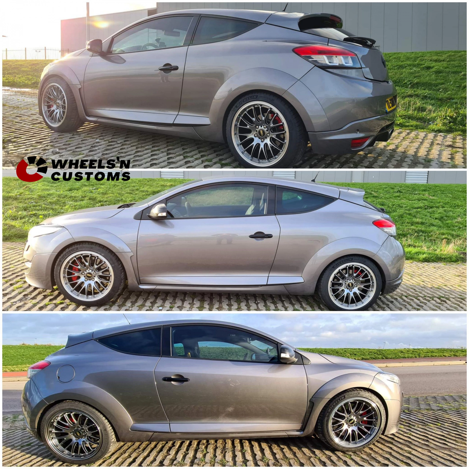 Renault megane RS - 18 inch JF Luxury - 5x114,3 8.5J ET40 