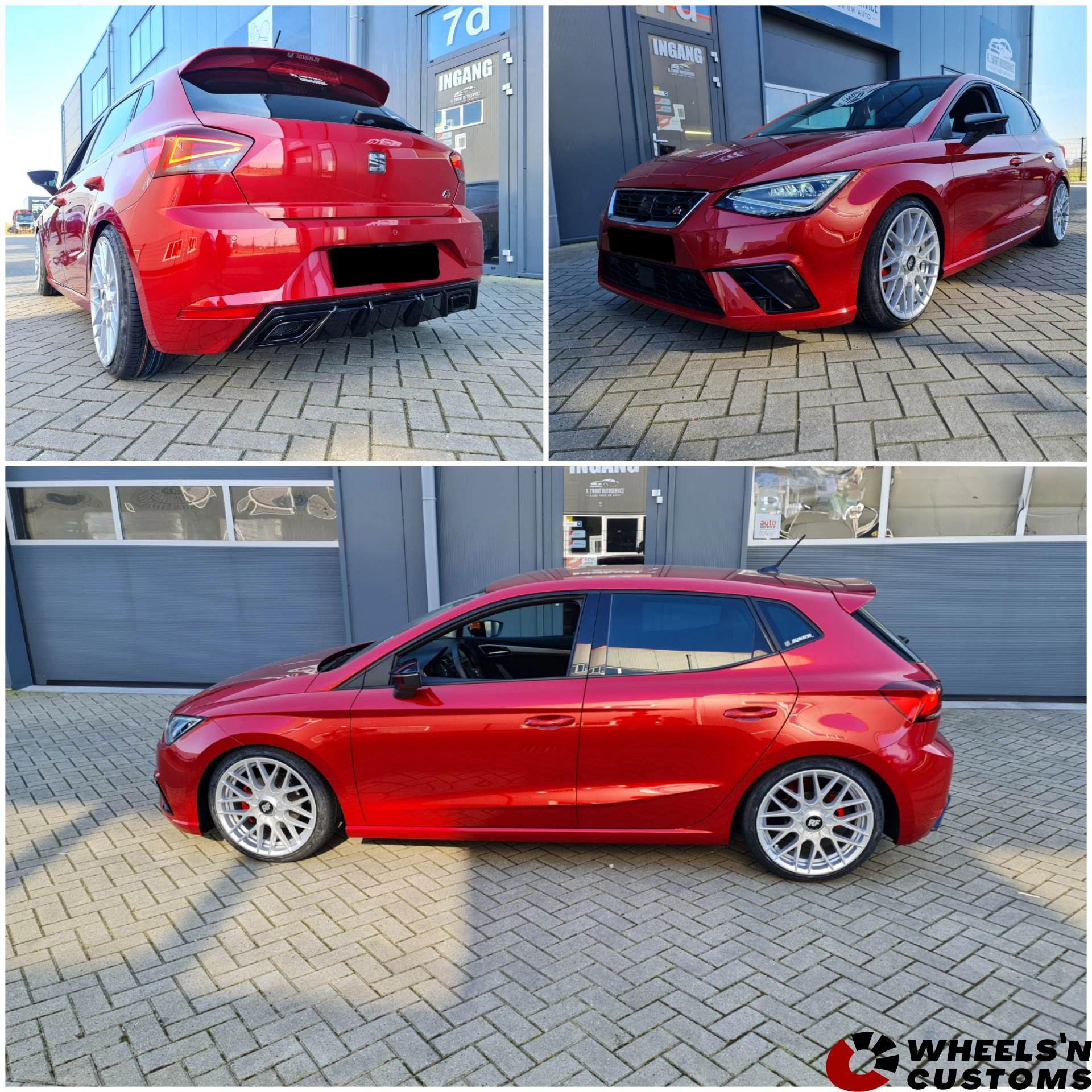 Seat Ibiza FR - 18 inch Rotiform RSE Gloss Silver - 5x100 8.5J ET45
