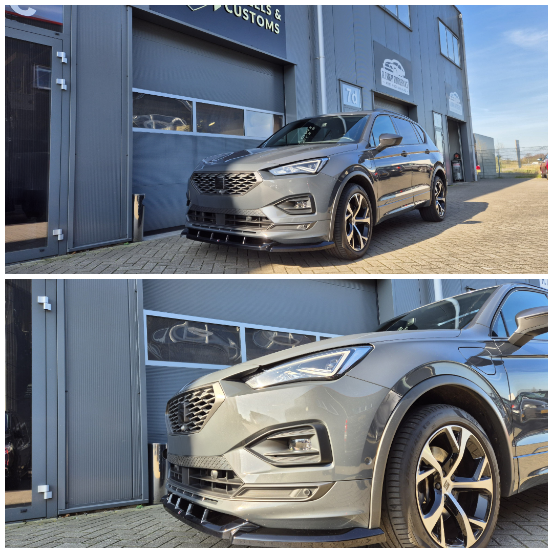 Seat Tarraco voorzien van Maxton Design Bumperlip