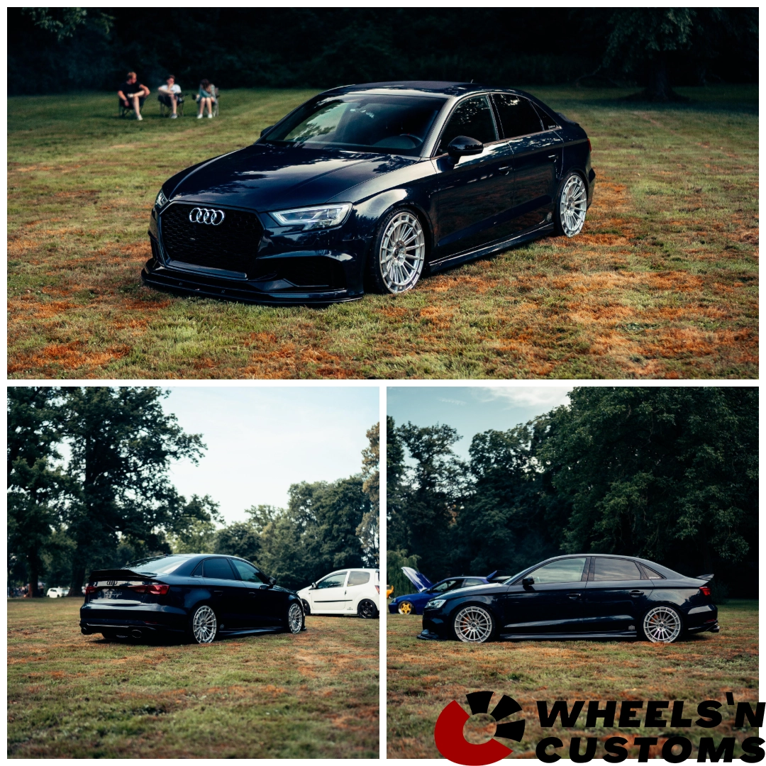 Audi A3 8V - 19 inch JF Luxury KF26 Silver Machined Face - 5x112 8.5J ET35