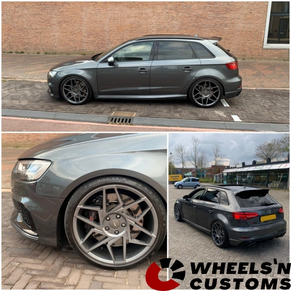 Audi RS3 - 19 inch Veemann VFS27R Gloss Graphite - 5x112 8.5J ET42 