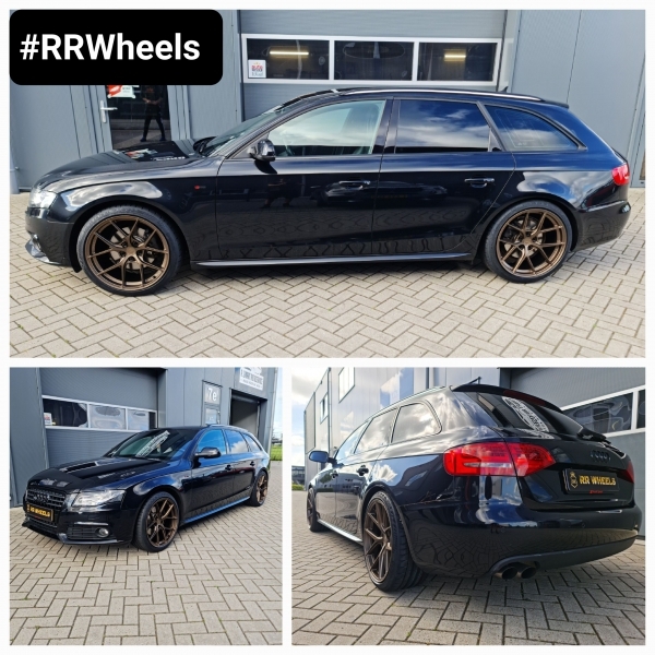 Audi A4 B8 - 19 inch Japan Racing SL01 Matt Bronze - 5x112 9,5J ET40.