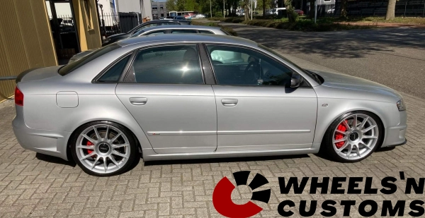 Audi A4 B7 - 19 inch Rotiform DTM Gloss Silver - 5x112 8.5J ET45.