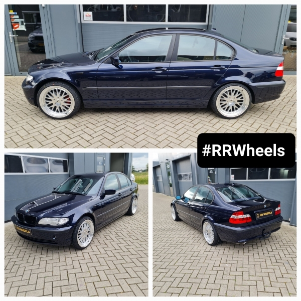 BMW E46 Sedan - 19 inch breedset Japan Racing JR10 - 8.5J + 9.5J ET35.