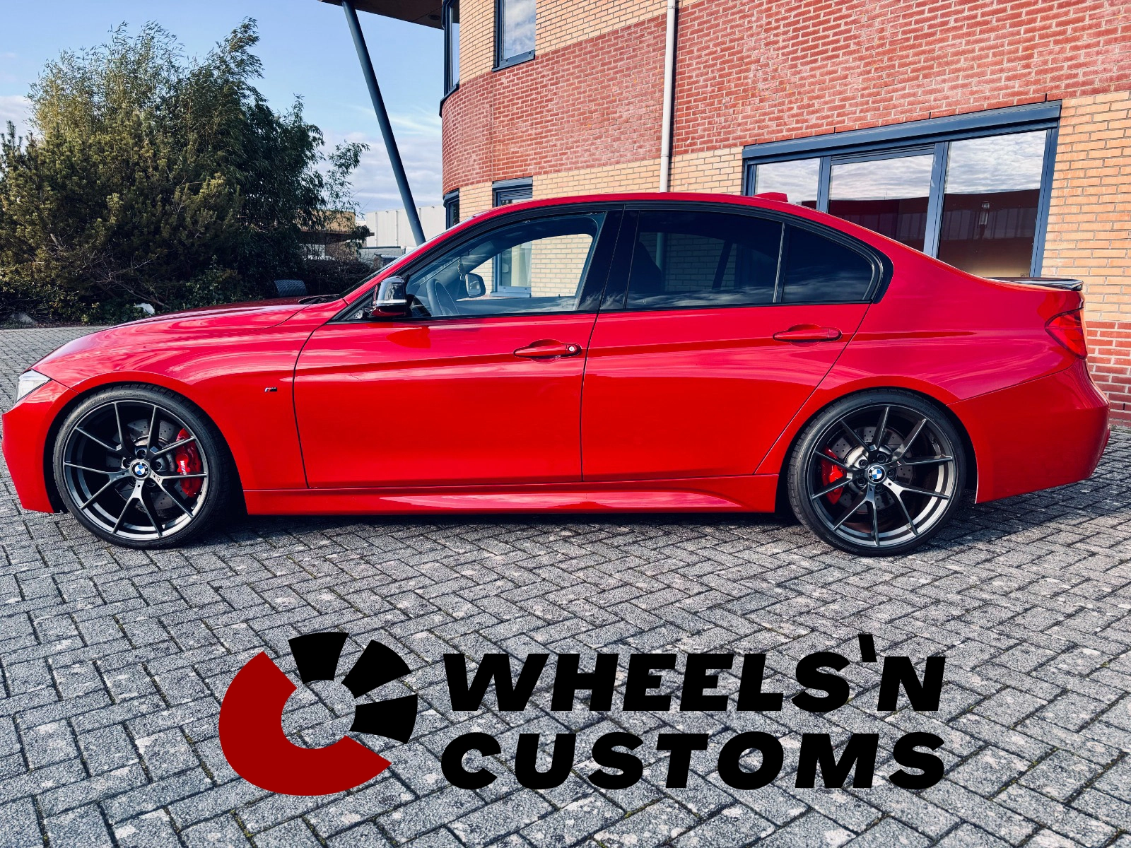 BMW F30 - 20 inch JF Luxury DH Series 763M Dark Gun Metal - 5x120