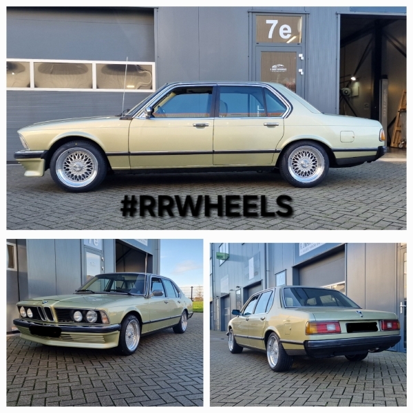 BMW 7-Serie E23 - 17 inch Lenso BSX Gloss Silver Polished - 8.5J ET25