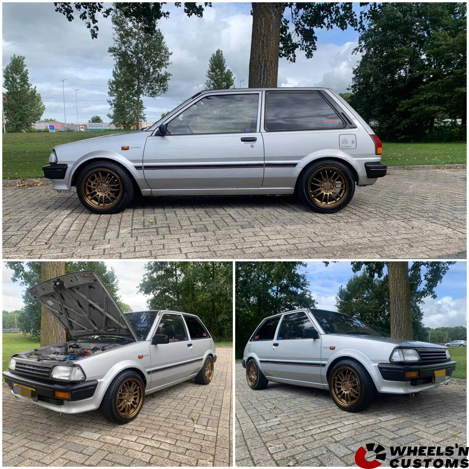 Toyota Starlet KP60 - 15 inch JF Luxury - 4x100 8J ET35