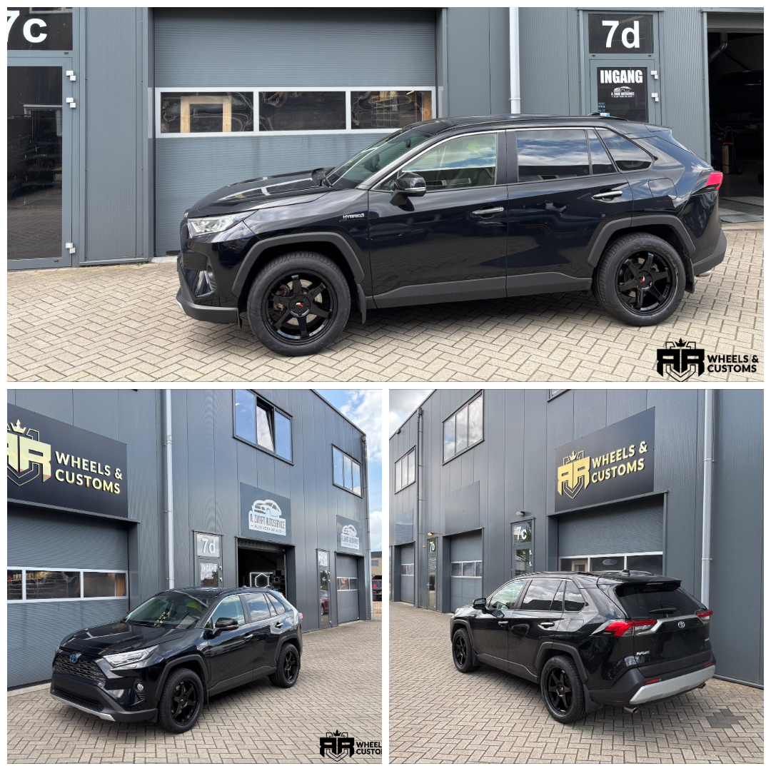 Toyota RAV4 - 19 inch JR Wheels JR3 Gloss Black - 8.5J ET32