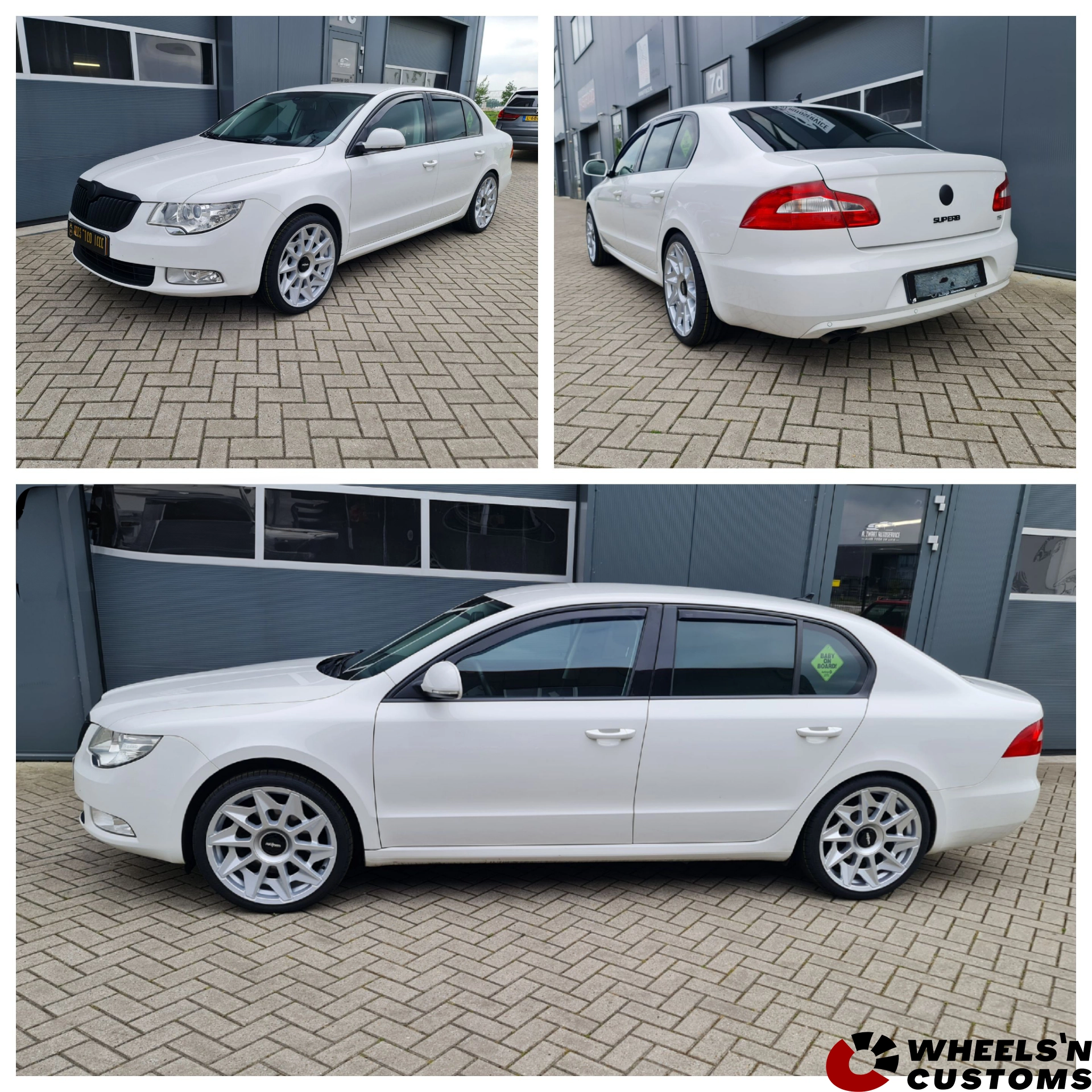 Skoda SuperB - 19 inch Rotiform CVT - 8.5J ET45