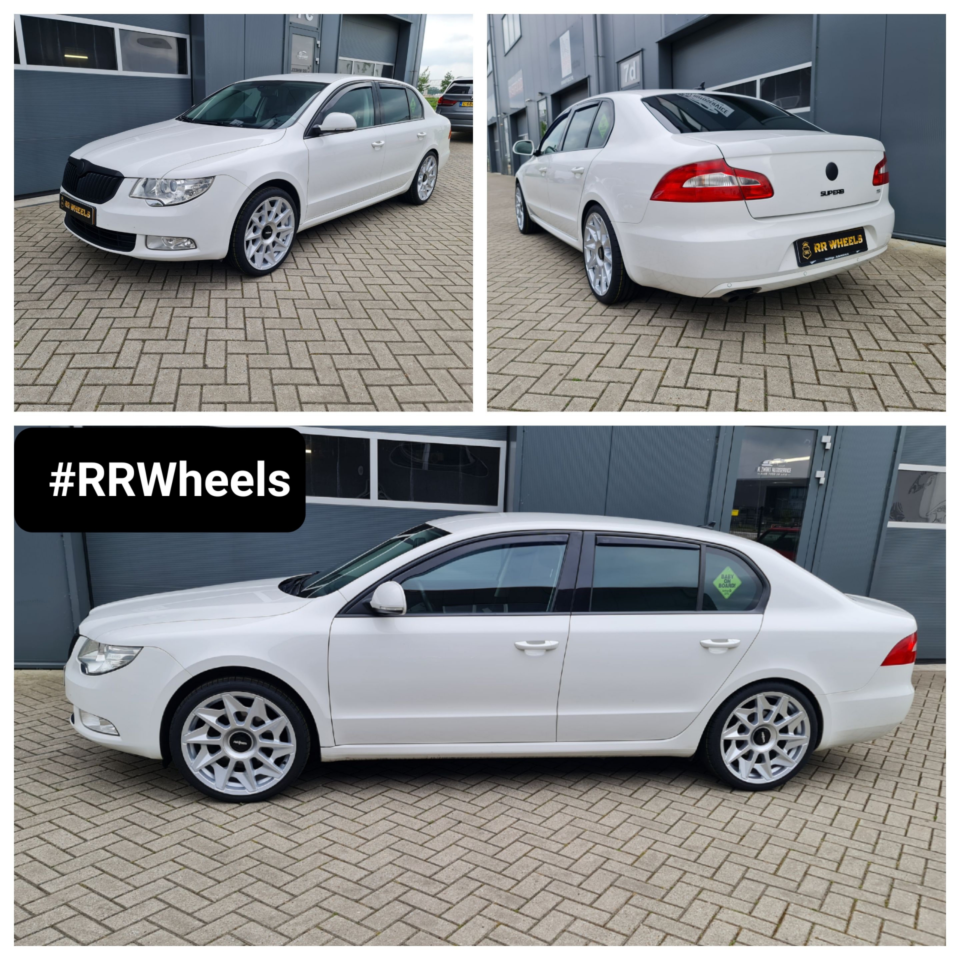 Skoda SuperB - 19 inch Rotiform CVT - 8.5J ET45