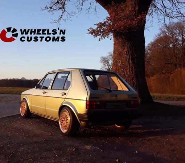 Volkswagen Golf 1 - 15 inch retro velgen