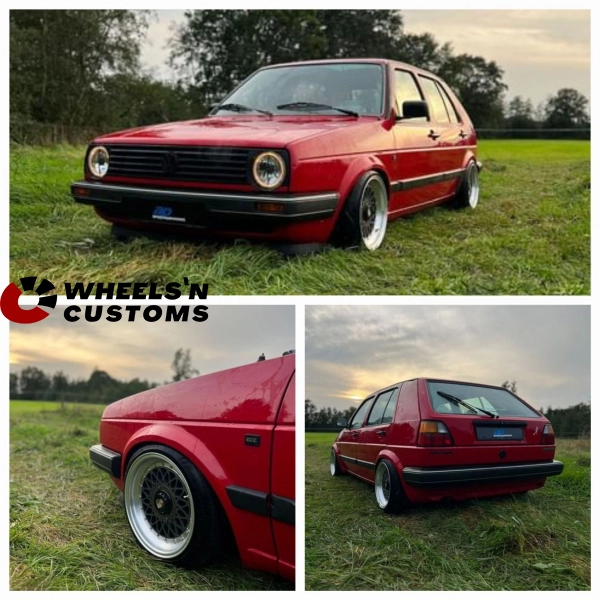 Volkswagen Golf 2 - 15 inch YKW Y5208 Carbon face - 8J ET25