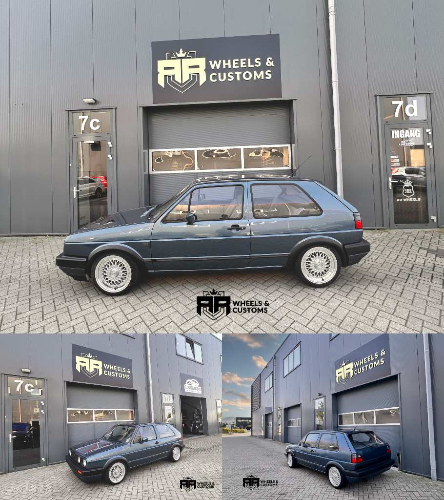 Volkswagen Golf 2 - 16 inch LENSO BSX - 4x100 7.5J ET 35