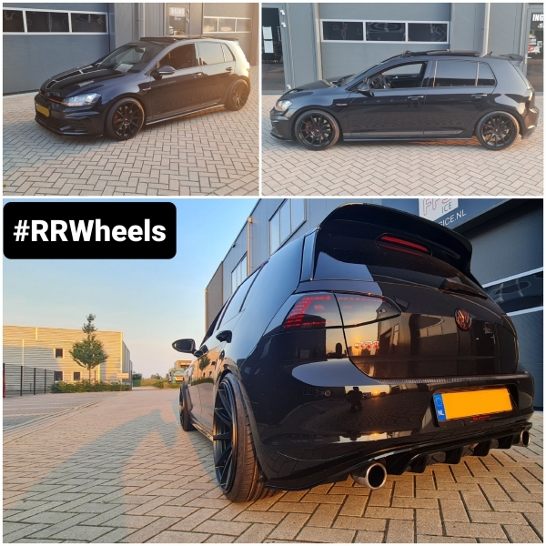 Volkswagen Golf 7 - 19 inch Japan Racing JR11 - 5x112 8.5J ET35 + 9.5J ET35