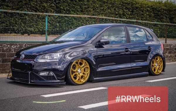 Volkswagen Polo MK5 - 17 inch Full gold wheels - 7.5J ET30